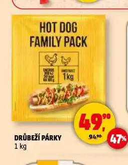 Penny Market Drůbeží párky nabídka