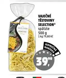 Penny Market Vaječné těstoviny selection nabídka