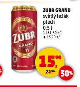 Penny Market Pivo zubr grand nabídka