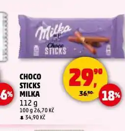 Penny Market Milka choco sticks nabídka