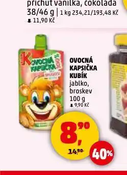 Penny Market Kubík ovocná kapsička nabídka