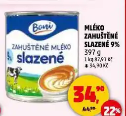 Penny Market Mléko zahuštěné slazené nabídka