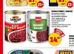 Penny Market Fazole sancho nabídka