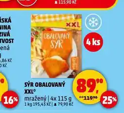 Penny Market Sýr obalovaný nabídka