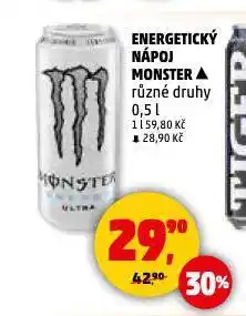 Penny Market Monster energy drink nabídka
