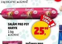Penny Market Haryk salám pro psy nabídka