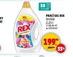 Penny Market Rex prací gel nabídka