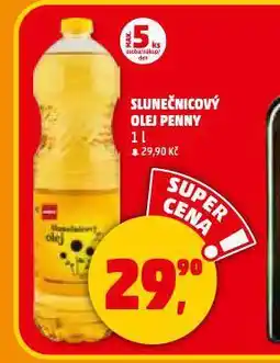 Penny Market Slunečnicový olej nabídka