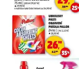 Penny Market Pallor ubrousky proti obarvení prádla nabídka