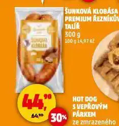 Penny Market Šunková klobása nabídka