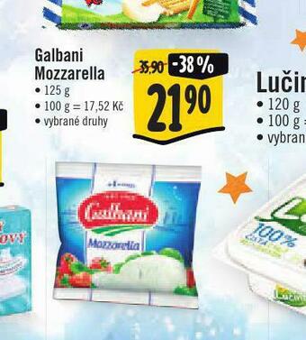 Jip Mozzarella nabídka