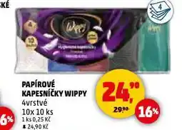 Penny Market Wippy papírové kapesníčky nabídka
