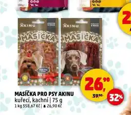 Penny Market Akinu masíčka pro psy nabídka