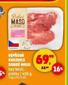 Penny Market Vepřová krkovice nabídka