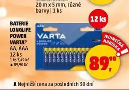 Penny Market Varta baterie nabídka