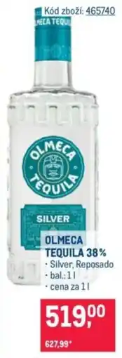 Makro Olmeca tequila 38% nabídka