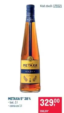 Makro METAXA 5* 38% nabídka
