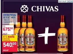 Makro Chivas regal 12 y.0.** 40% nabídka