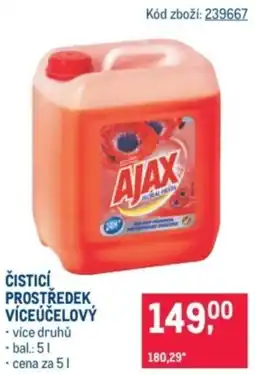 Makro Čisticí prostředek víceúčelový nabídka