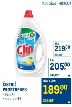 Makro Čisticí prostředek nabídka