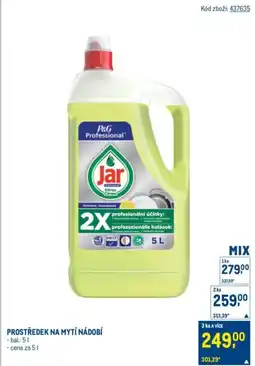 Makro Prostředek na mytí nádobí nabídka