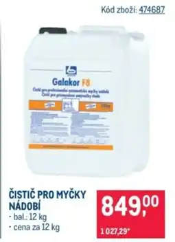 Makro Čistič pro myčky nadobi nabídka