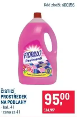 Makro Čisticí prostředek na podlahy nabídka