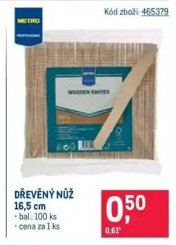 Makro Dřevěný nůž nabídka