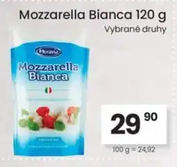 Kubík potraviny Mozzarella Bianca nabídka