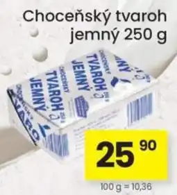 Kubík potraviny Choceňský tvaroh jemný nabídka
