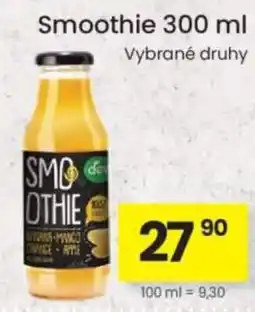 Kubík potraviny Smoothie nabídka
