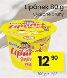 Kubík potraviny Madeta Lipánek nabídka