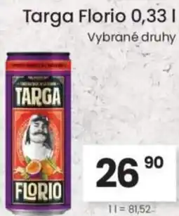 Kubík potraviny Targa Florio nabídka