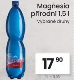 Kubík potraviny Magnesia přírodní nabídka