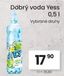 Kubík potraviny Dobrý voda Yess nabídka
