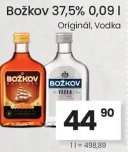 Kubík potraviny Božkov 37,5% nabídka