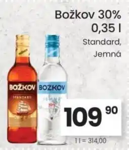 Kubík potraviny Božkov 30% nabídka