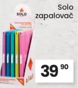 Kubík potraviny Solo zapalovač nabídka