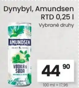Kubík potraviny Dynybyl, Amundsen RTD nabídka