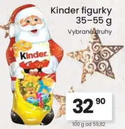 Kubík potraviny Kinder figurky nabídka