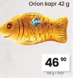 Kubík potraviny Orion kapr nabídka
