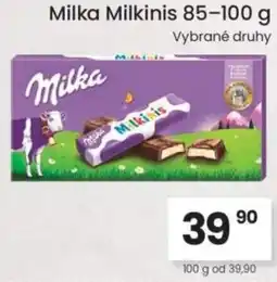 Kubík potraviny Milka Milkinis nabídka