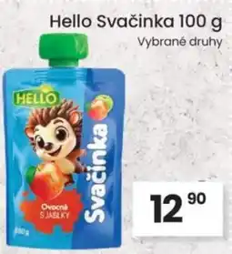 Kubík potraviny Hello Svačinka nabídka