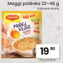 Kubík potraviny Maggi polévka nabídka