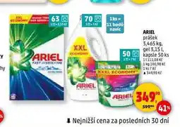 Penny Market ARIEL prášek, 3,465 kg nabídka