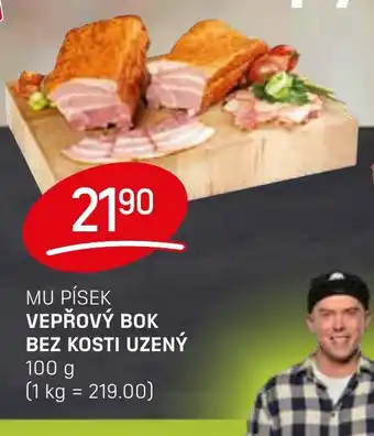 Mu Písek Vepřový bok bez kosti uzený