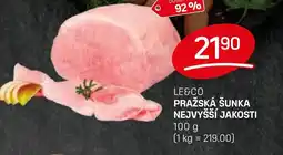 Flop Le&co Pražská šunka nejvyšší jakosti nabídka