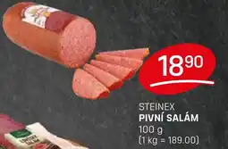 Flop Steinex Pivní salám nabídka