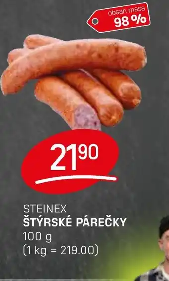 Flop Steinex štýrské párečky nabídka