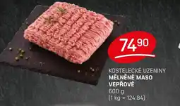 Flop Kostelecké uzeniny Mělněné maso vepřové nabídka
